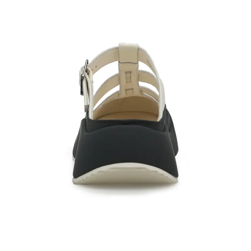 CORINNA DI MARSALA Closed Toe Slippers 4.5cm Women's-6
