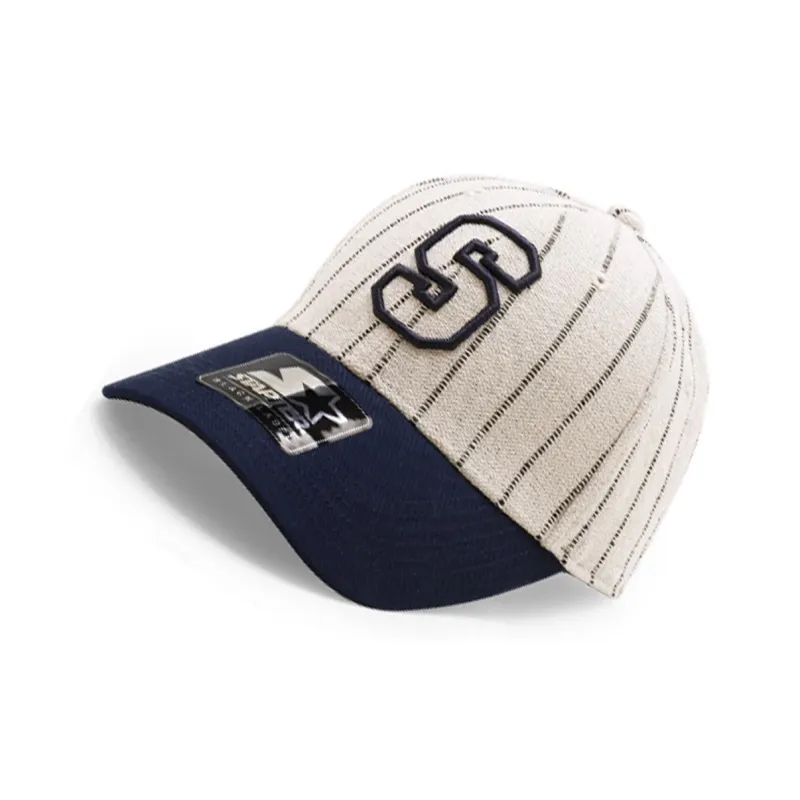 STARTER Polyester Cotton Viscose Baseball Caps Unisex Blue-1