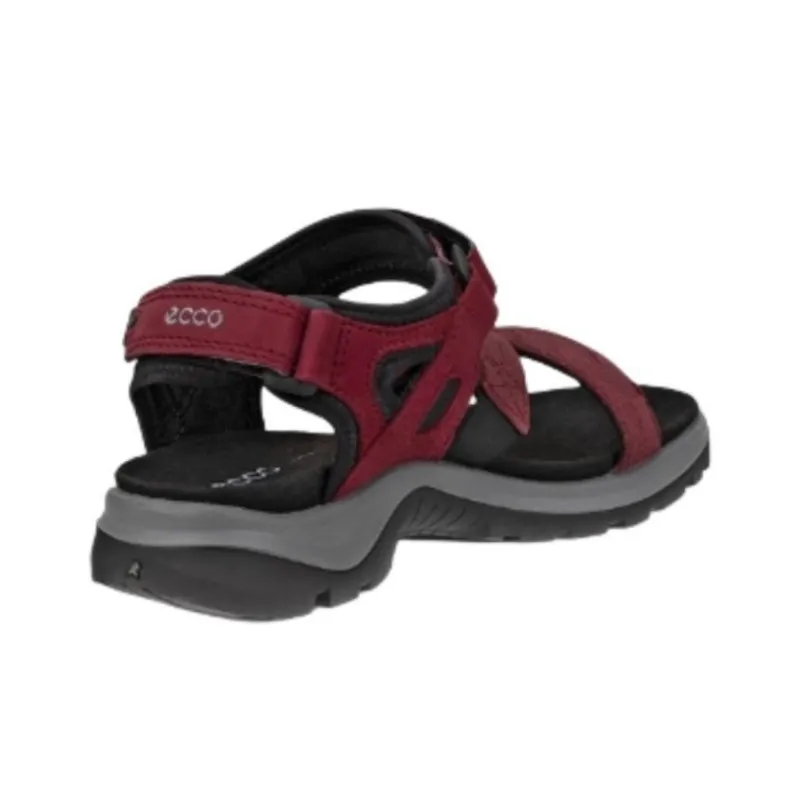 Ecco Beach Sandals Women's Red-3