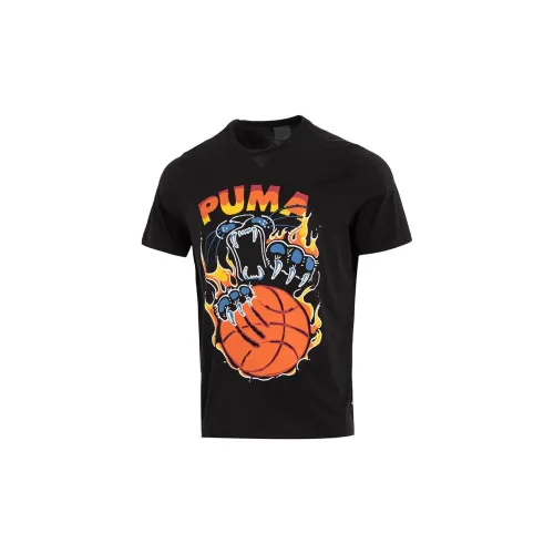 PUMA TSA T-Shirts Men Black