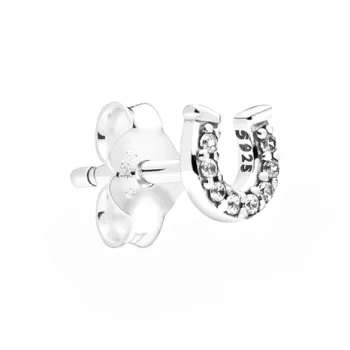 Pandora Stud Earrings Women's Silver