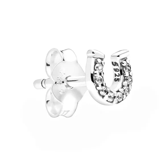 Pandora Stud Earrings Women's Silver-0