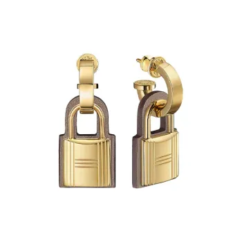 HERMES O'Kelly Stud Earrings Women's