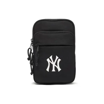 MLB Canvas Canvas Bag Cell Phone Pouch Crossbody Bag Regular Unisex Black