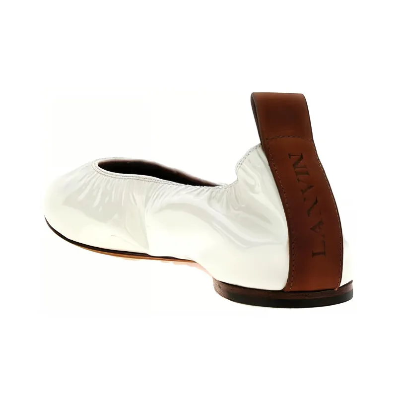 Lanvin Ruched Detail Ballerina Shoes Women's-3