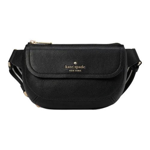 Kate Spade Pebbled Leather Fanny Pack Women's Black