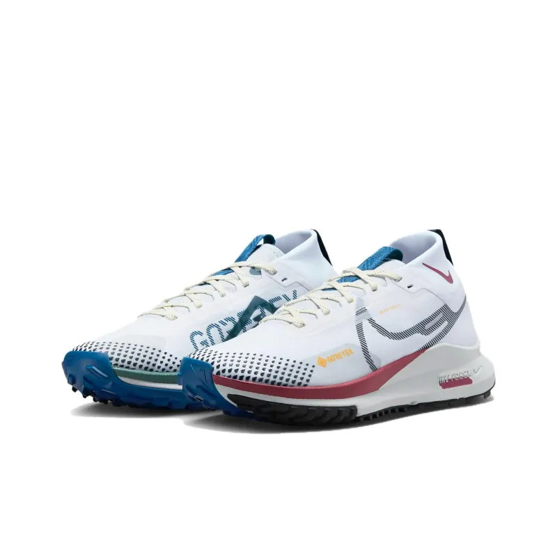 Nike React Pegasus Trail 4 Gore Tex White Cedar Court Blue Black Women's-2