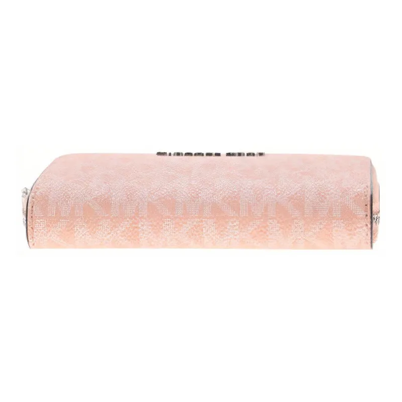 MICHAEL KORS Coated Canvas Wallet Trumpets Women's Light Pink-5