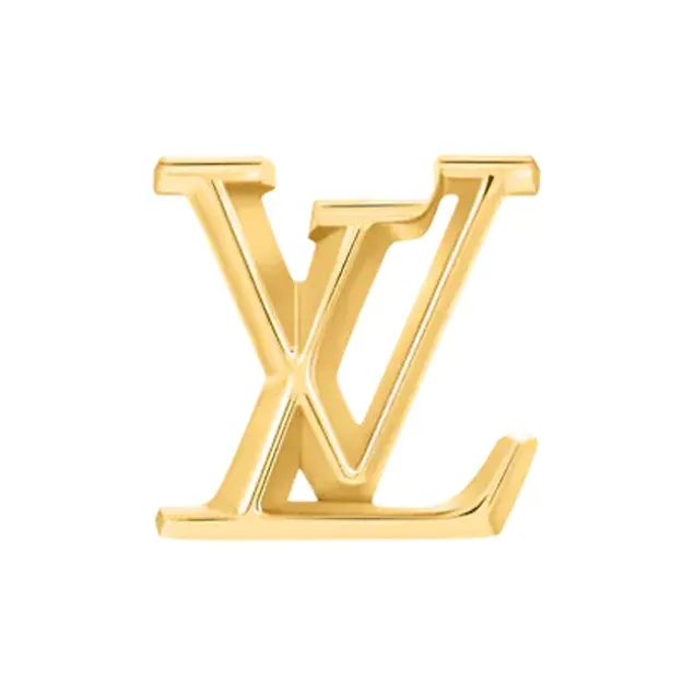 LOUIS VUITTON Nigo & Virgil Abloh Pyramidal Lv Ear Stud-0