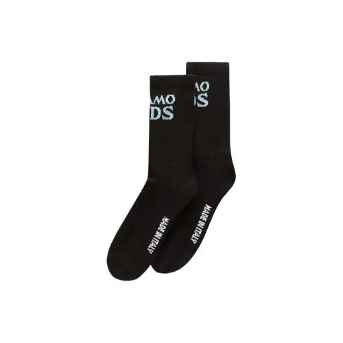 GCDS Knee-High Socks Men's Black