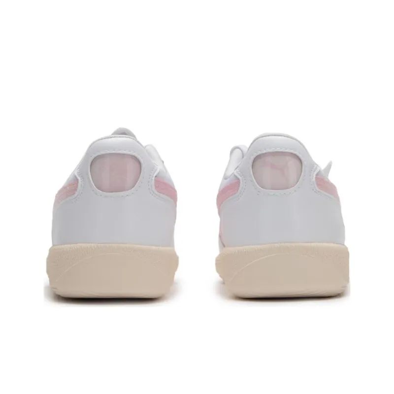 PUMA Palermo Low-Top Skateboard Shoes Women's White Pink-3
