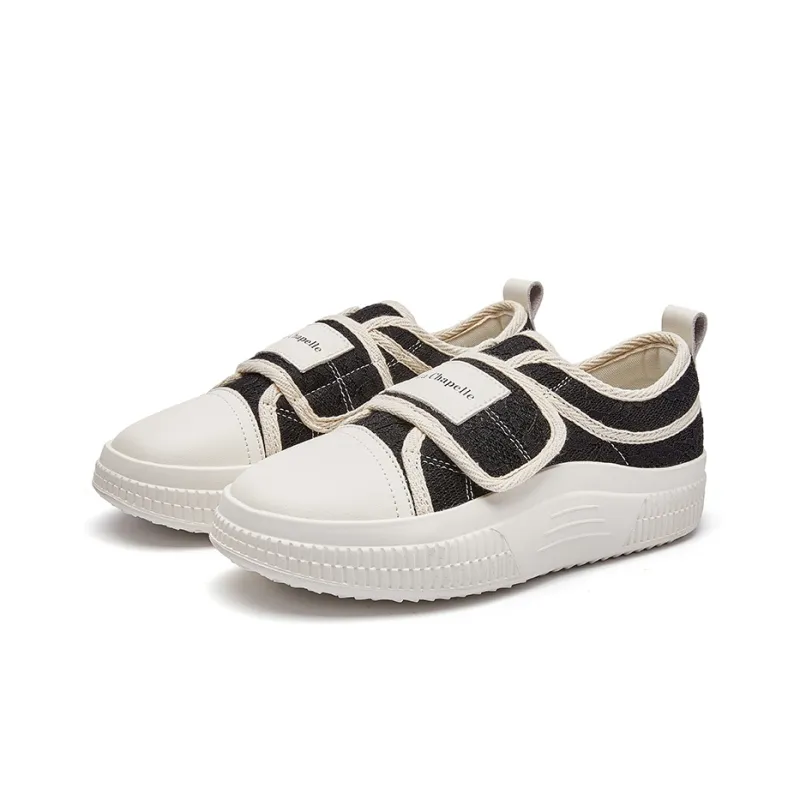 La Chapelle Height Increasing Breathable Low-Top Skateboard Shoes Women's-1