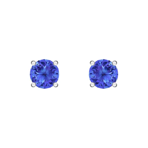 Swarovski Attract Stud Earrings Women's Midnight Blue