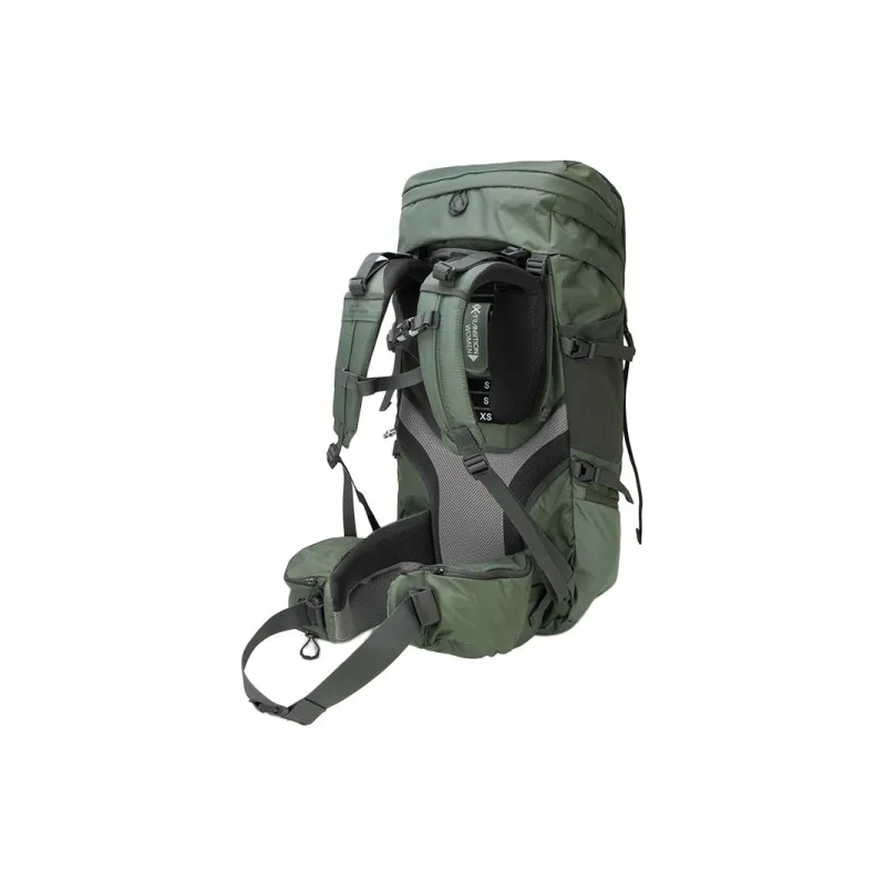 Jack Wolfskin Polyamide With Polyester Outdoor Hiking Bag Backpack Women's Fence Green-2