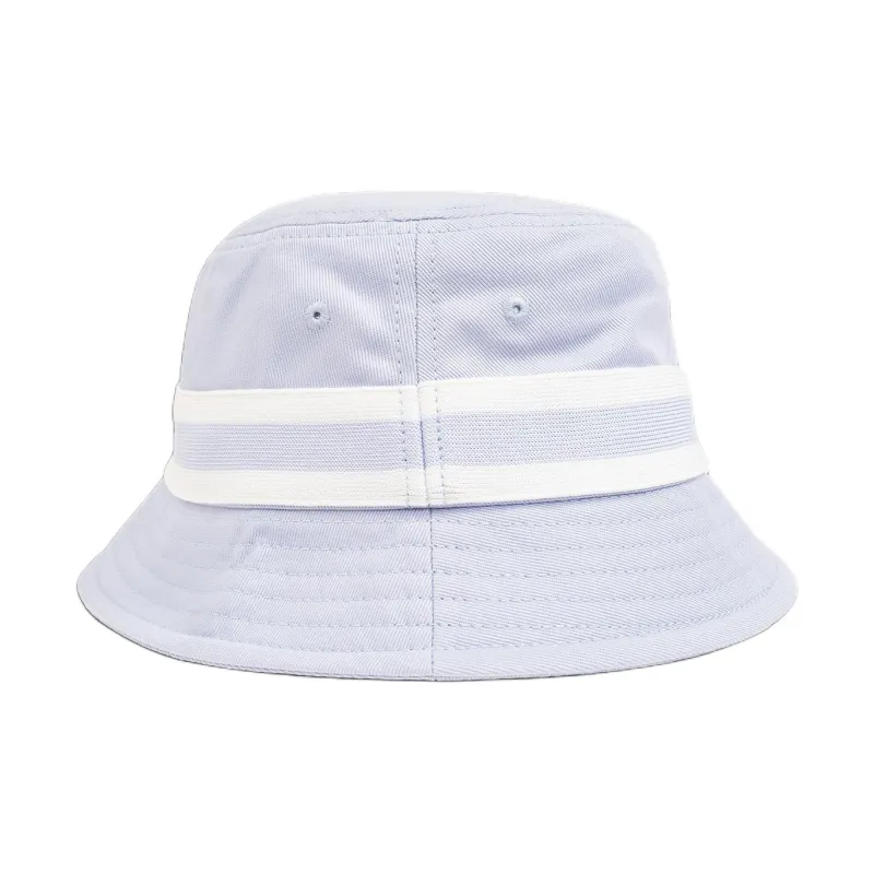 LACOSTE Cotton Bucket Hats Women's Blue-1