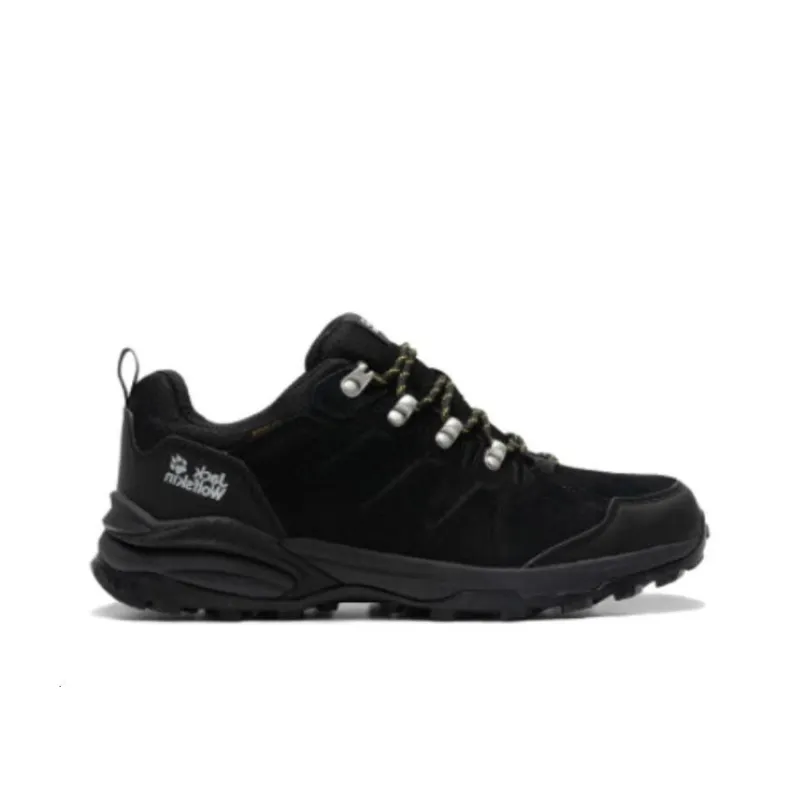 Jack Wolfskin Non slip Lightweight Low Top Outdoor Shoes Men's Black-1