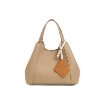 BELLE Cow Leather Crossbody Bag Regular Women's Solid Color Plain