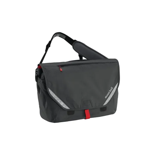 MONTBELL Nylon Messenger Bag, Crossbody Bag, Shoulder Bag Medium Size Unisex Bronze