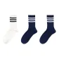 3 Pack, Navy Blue X2+White