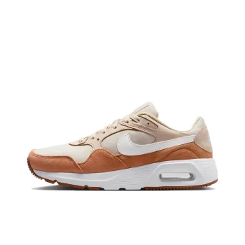 Nike Air Max SC Cushioning, Wear Resistant Low Top Casual Shoes Women's Beige Yellow