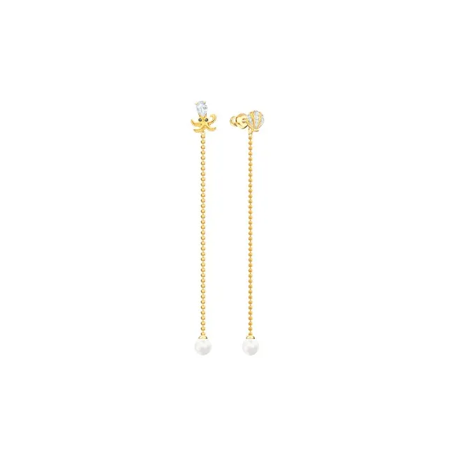 Swarovski Metal Stud Earrings Women's-0