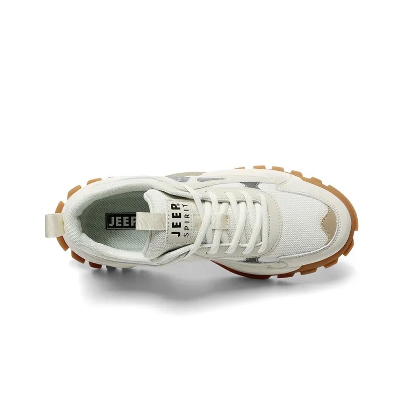 JEEP SPIRIT Chunky Sneakers Men Low Top Light Sandy-2