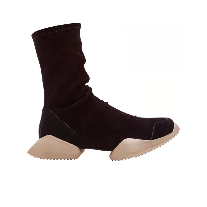 RICK OWENS x Adidas RO Runner Ankle Boots Women's Black-1