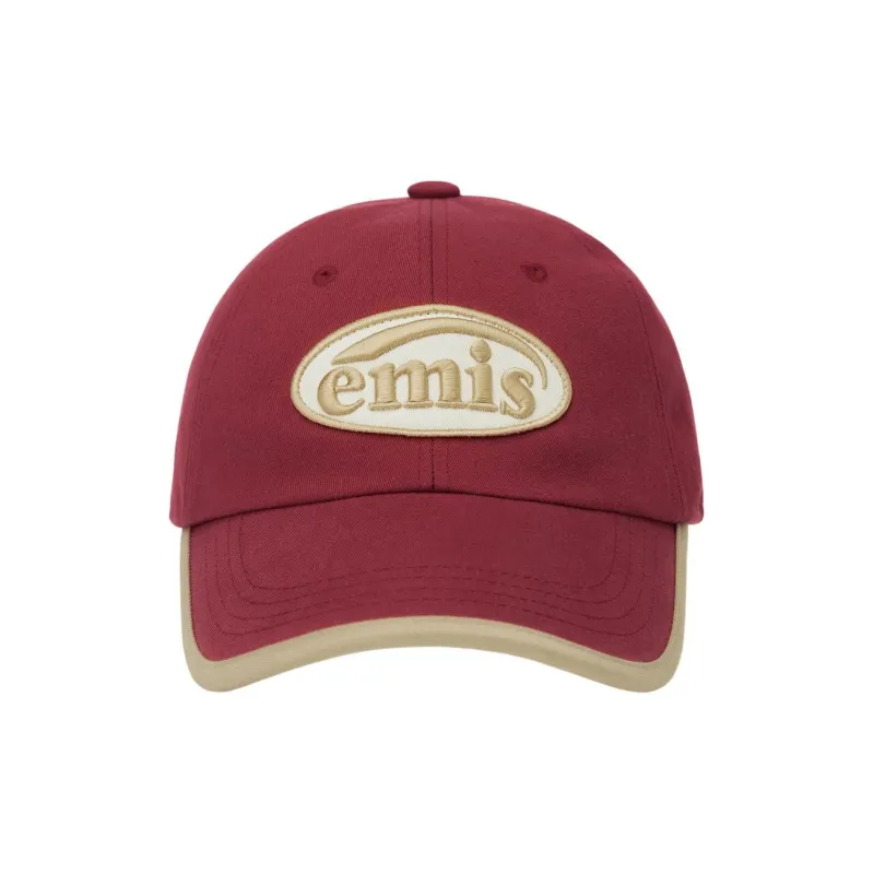 Emis Cotton Baseball Caps Unisex Red-1