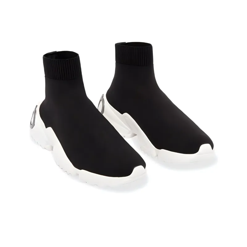 Ferragamo Casual Shoes Women's High Top Black-2