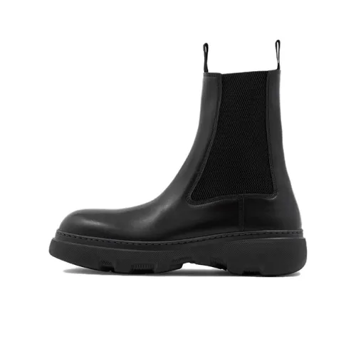 Burberry Chelsea Boots Men Black