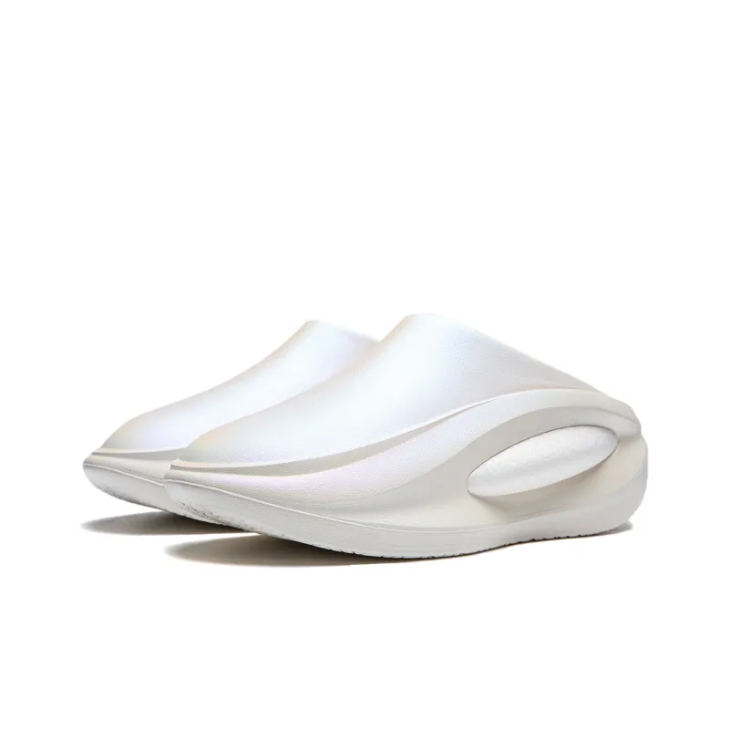 LiNing Wrap toe Slippers Unisex Ecru-2