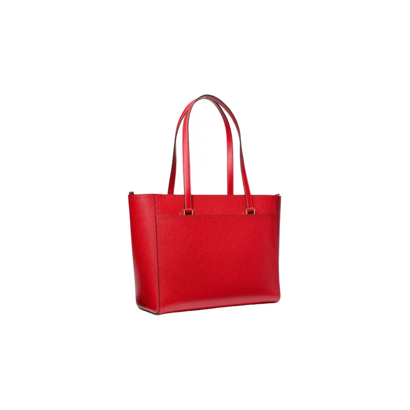 MICHAEL KORS Maisie Leather Combo Bag Tote Bag Shopping Bag Shoulder Bag Handbag Large Size Women's Bright Red-3