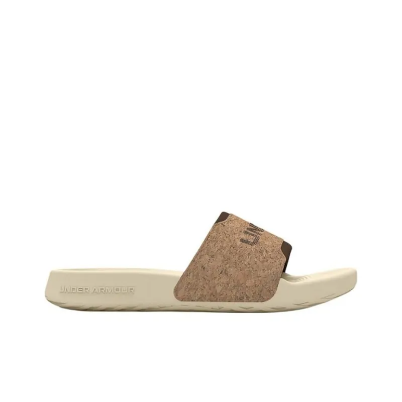 Under Armour Ignite Select Cork Slides 'Brown'-1