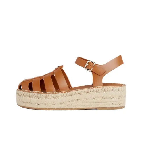 Tommy Hilfiger 50mm Caged Leather Espadrilles