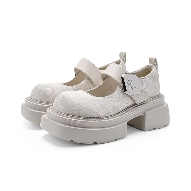 EBLAN Loafers Women's Beige-2