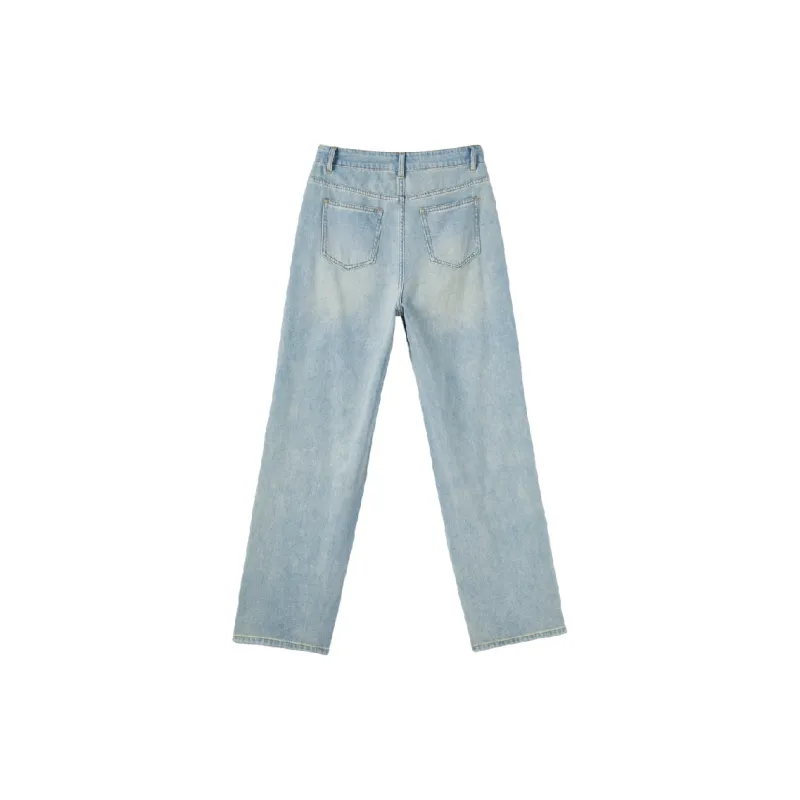 【dme】 Jeans Women's Light Denim Blue-1