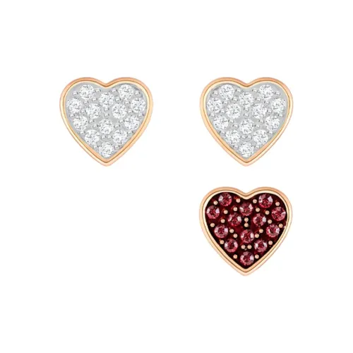 Swarovski Stud Earrings Women's Multicolor