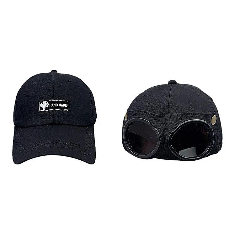 FILES Cotton Baseball Caps Unisex-3