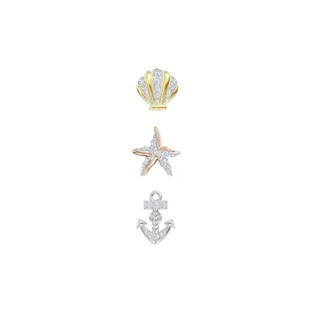 Swarovski Ocean Stud Earrings Women's