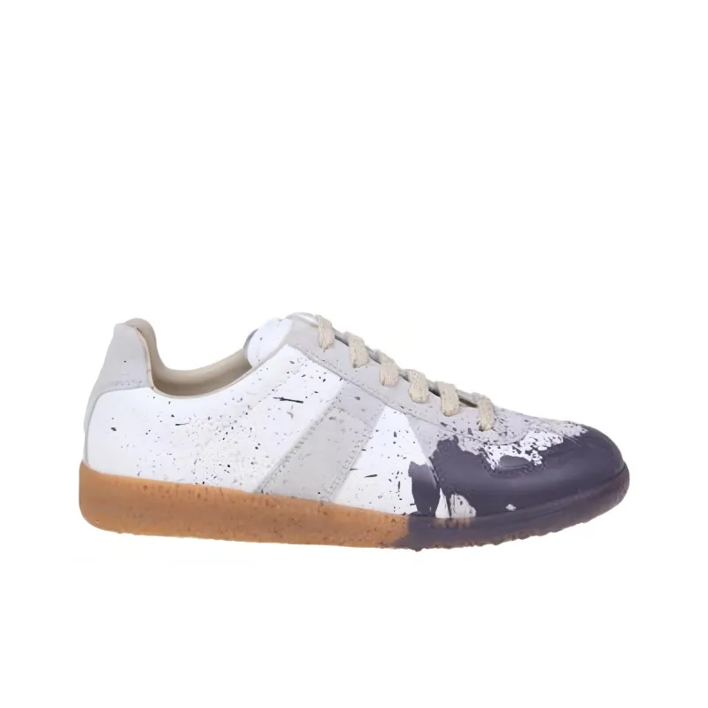 Maison Margiela Paint Replica Lace-Up Sneakers Women's-1