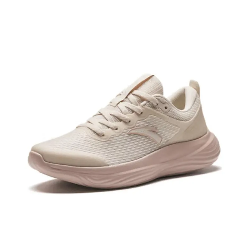 Anta Slip Resistant Low Top Running Shoes Women's Gray-1