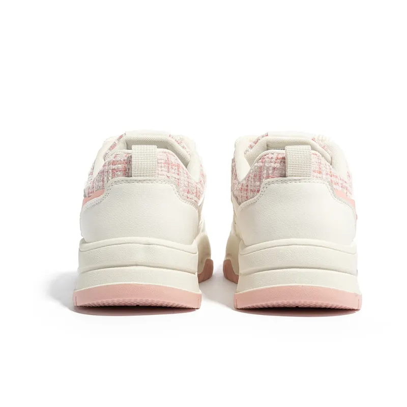 Humanism 1986 Skateboard Shoes Women's Low Top White/White Green/White Khaki/Pink White-8