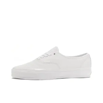 Authentic Premium Vans 44 'White Leather'