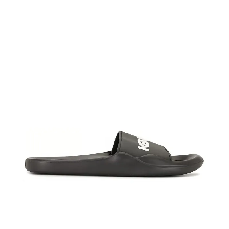 KENZO Logo Embossed Sliders-1
