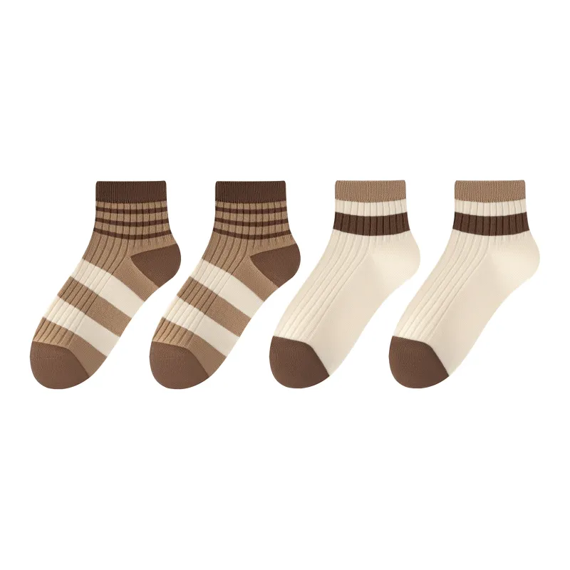 XXLLG Ankle Socks Women's 4 Pack-11