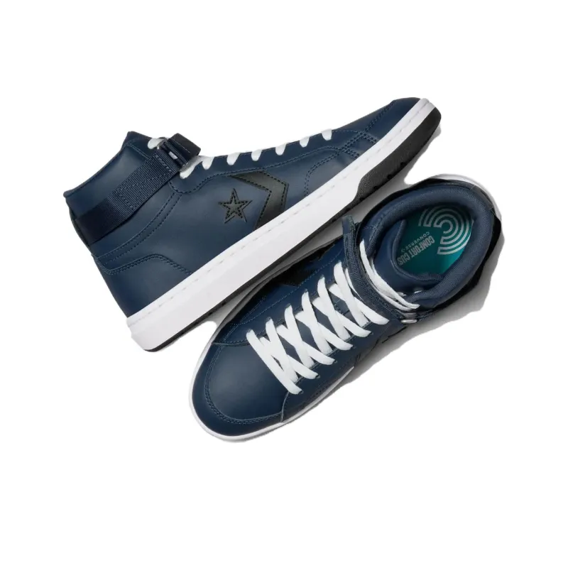 Pro Blaze Converse V2 Leather Mid 'Navy Black'-2