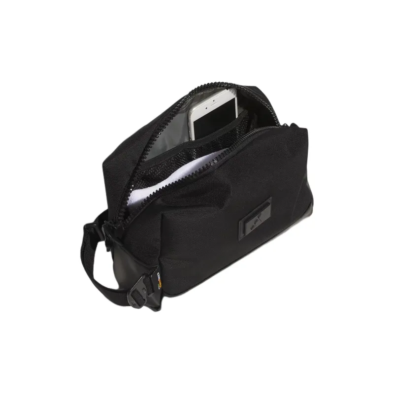 Adidas Recycled Material, Nylon, Polyurethane, Artificial Leather Storage Bag Men's Black-3