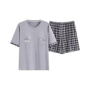 The Story Of The Flower Season Pajama Set Women's Light Gray