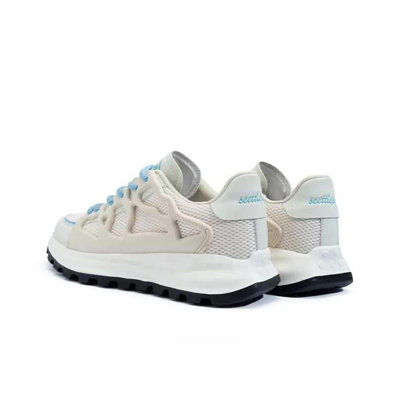 Seattle Palm Low Top Skateboard Shoes Men's Greige-3