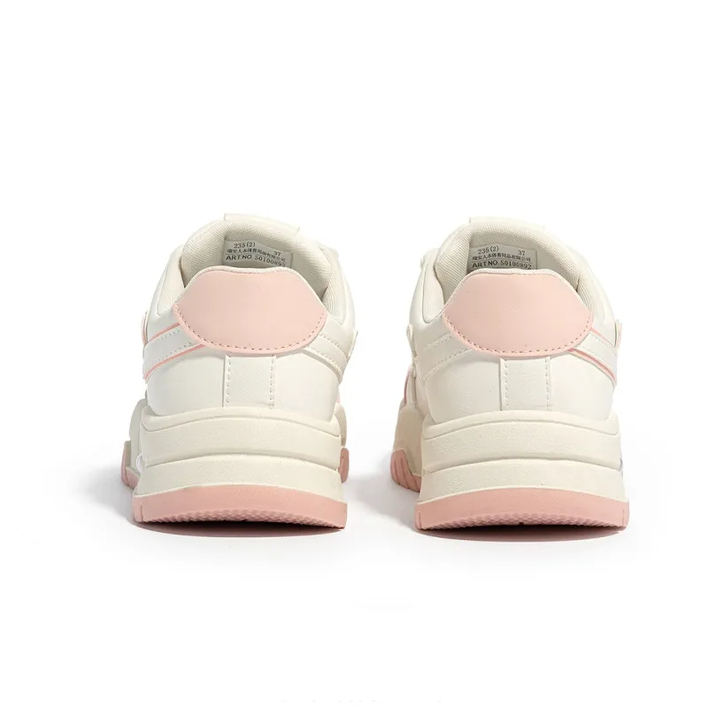 Humanism 1986 Skateboard Shoes Women's Low Top White Green/White Khaki/Pink White-10